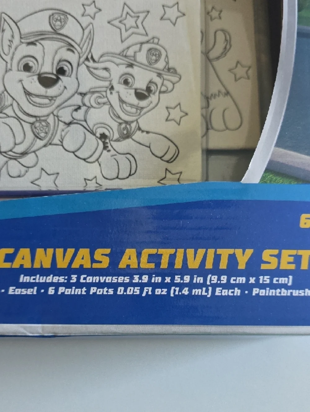 (J67) Nickelodeon PAW Patrol Craft Canvas Set - Blue